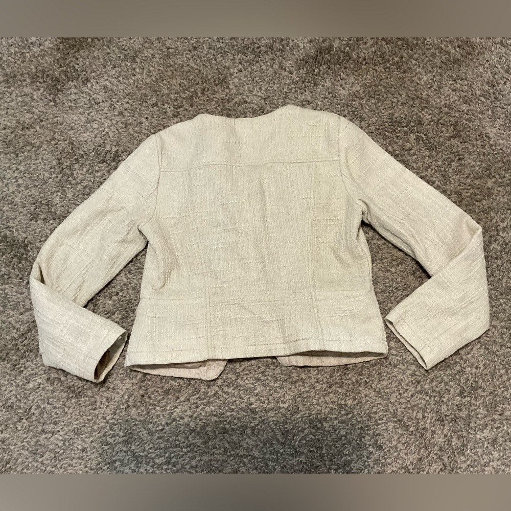 Mossimo Tweed textured moto jacket. Size Medium - Picture 2 of 5